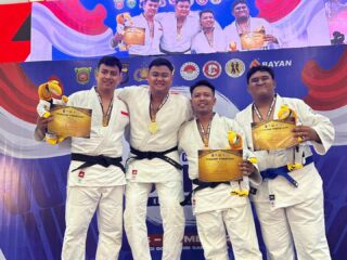 Bripda M. Dimas Pratama Personel SPN Polda Aceh Raih Medali Emas pada Kejuaraan Judo Kapolri Cup 2026