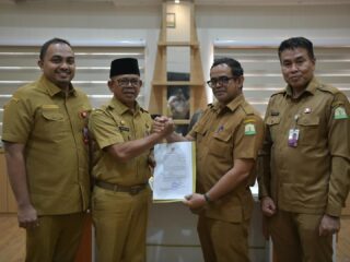 Taufik Resmi Jadi Plt Sekda Aceh, Ini Pesan Wagub