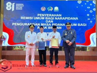 4.833 Narapidana di Aceh Terima Remisi, 25 Orang Langsung Bebas di HUT ke-81 RI