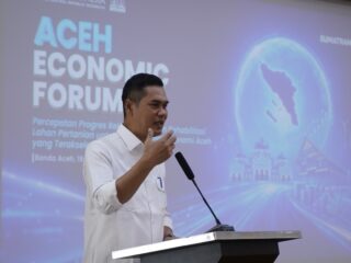 SEKDA ACEH DORONG PERCEPATAN REHABILITASI LAHAN PERTANIAN