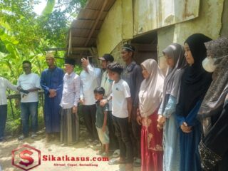 "Estafet Kebaikan Tu Sop Berlanjut: Batu Pertama Rumah Beni Diletakkan di Ring Krueng"