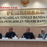 KPT lakukan Pembinaan pada PN BNA, Jangan Obral Putusan Bebas